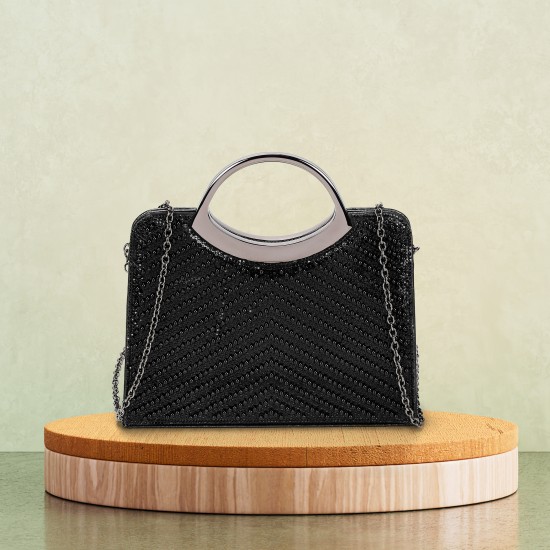 Women Black Evening Bag