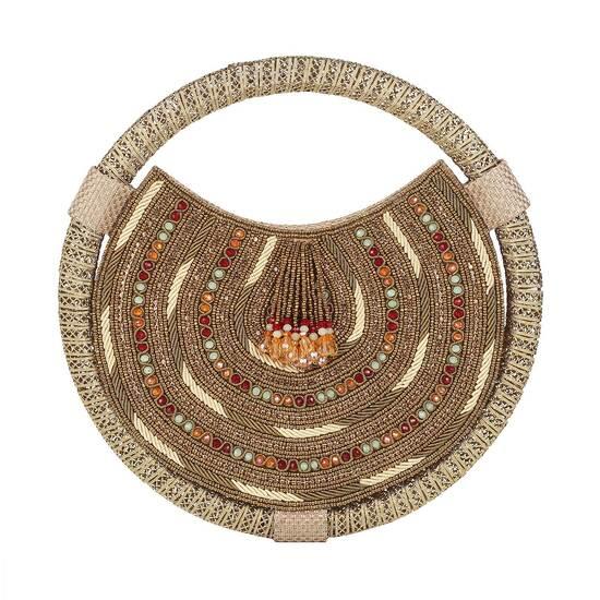 Women Antic-gold Evening Bag