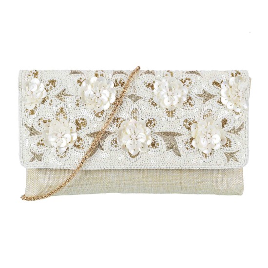 Women Beige Clutch