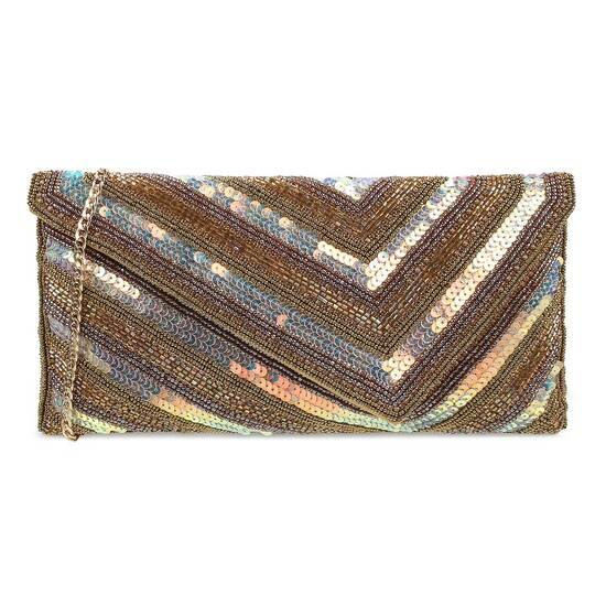 Women Antic-gold Evening Bag