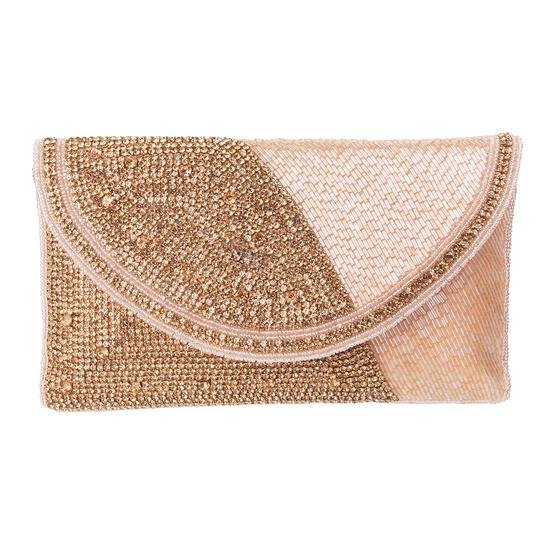 Women Rose-gold Clutch