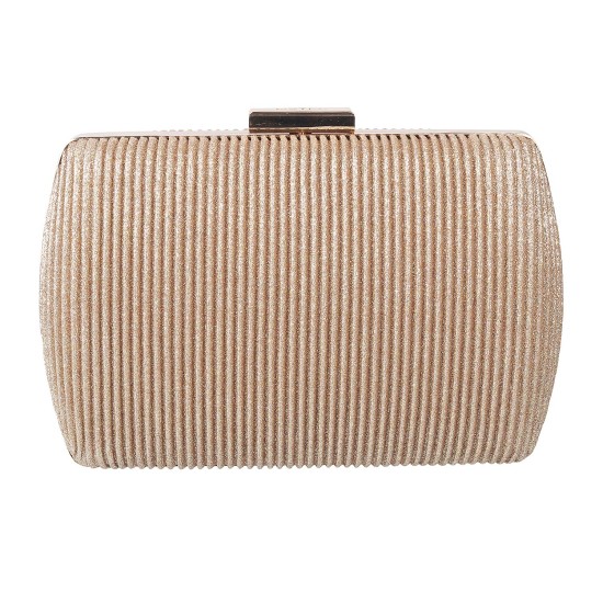 Women Gold Clutch