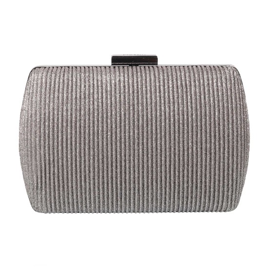 Women Gun-Metal Clutch