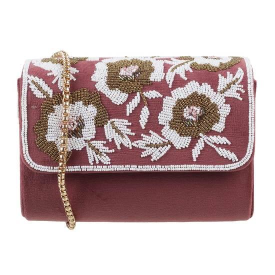 Women Pink Evening Bag