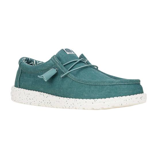 Men Green-suede Casual Sneakers