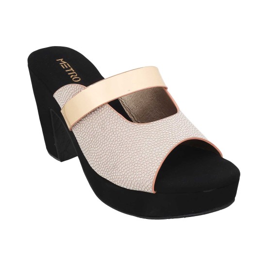 Women Beige Casual Slip Ons