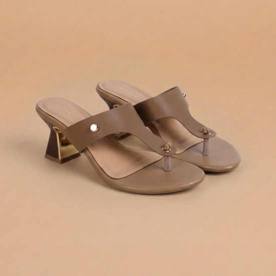 Women Beige Casual Slip Ons