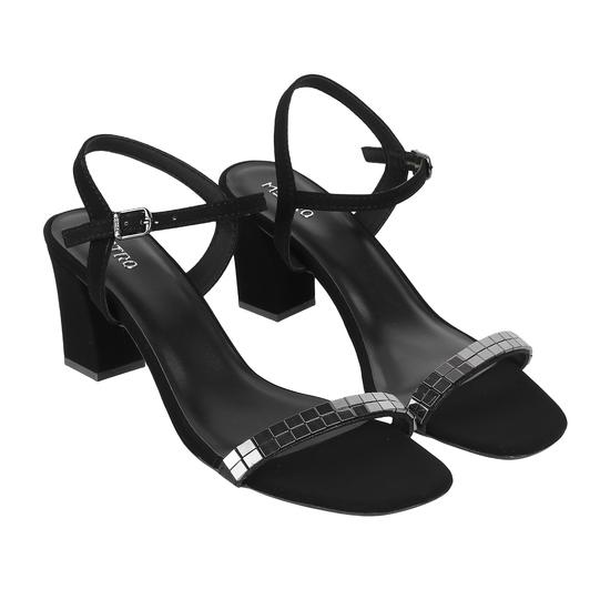 Women Black Party Sandals