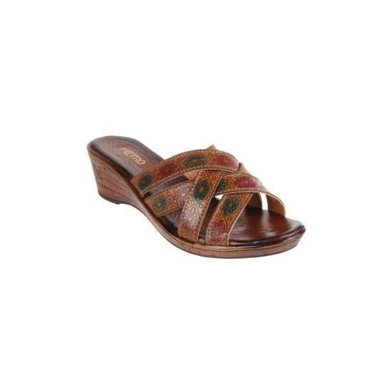 Women Beige Casual Slip Ons