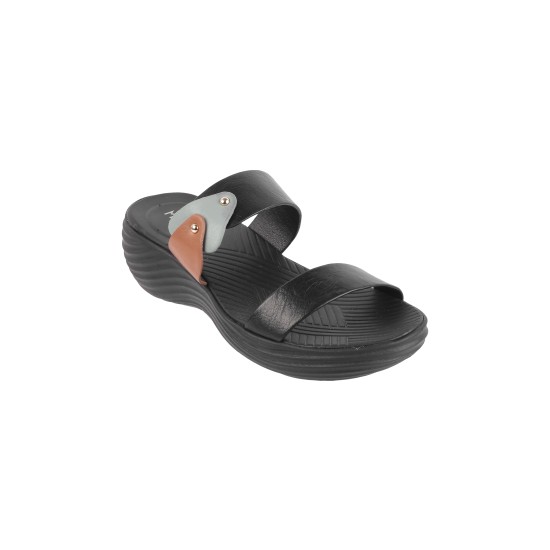 Women Black Casual Mules