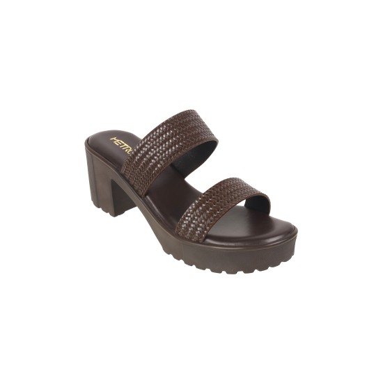 Women Brown Casual Slip Ons