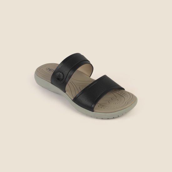 Women Black Casual Slip Ons