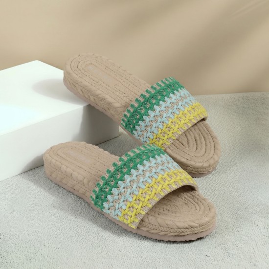 Women Yellow Casual Slip Ons