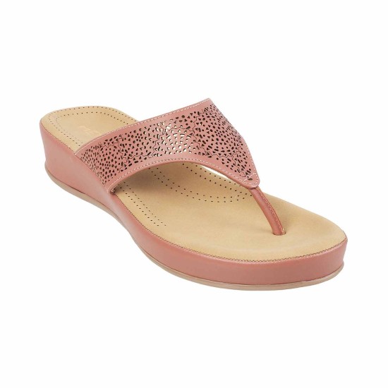 Women Pink Casual Slippers