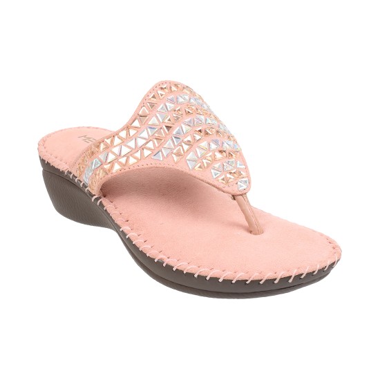 Women Pink Casual Slip Ons
