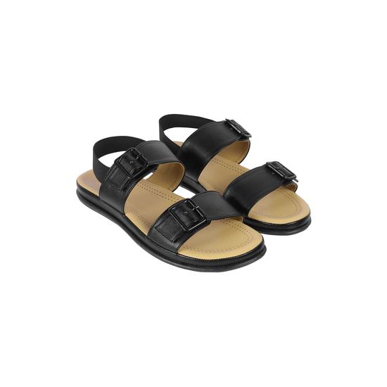 Women Black Casual Sandals