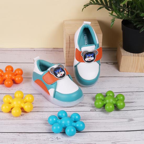 Boys Light-green Casual Slip Ons