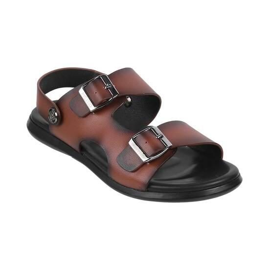 Boys Tan Casual Sandals