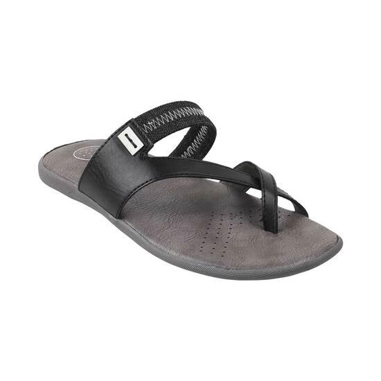 Boys Black Casual Slippers