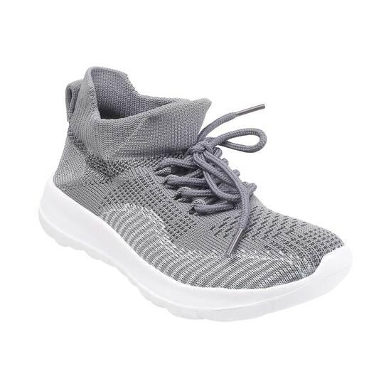 Boys Grey Casual Sneakers
