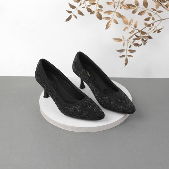 Women Black Formal Pumps