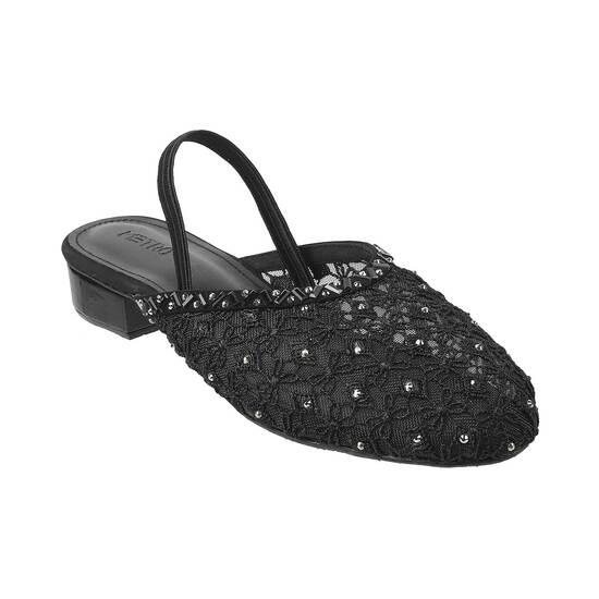 Girls Black Party Sandals
