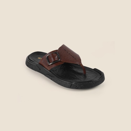 Men Tan Casual Slippers