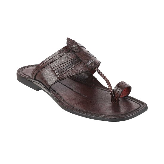 Men Wine Ethnic Kolhapuris