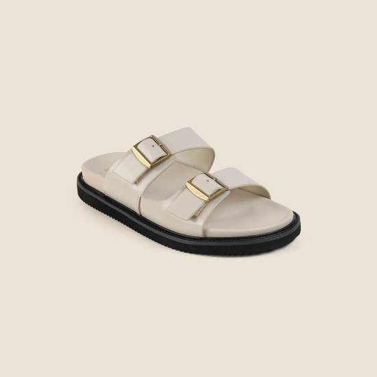 Men Beige Casual Slippers