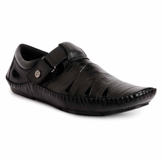 Men Black Casual Sandals