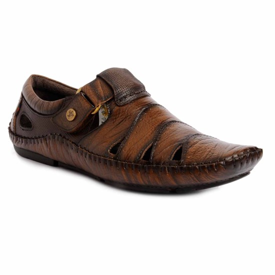 Men Tan Casual Sandals