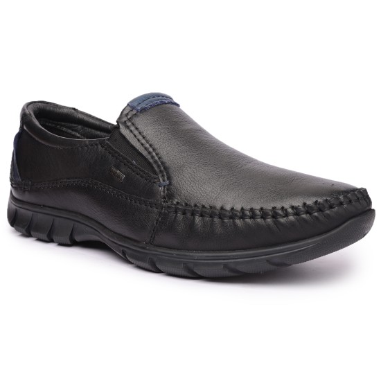 Men Black Casual Moccasin