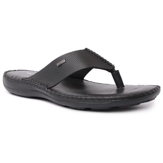 Men Black Casual Slippers