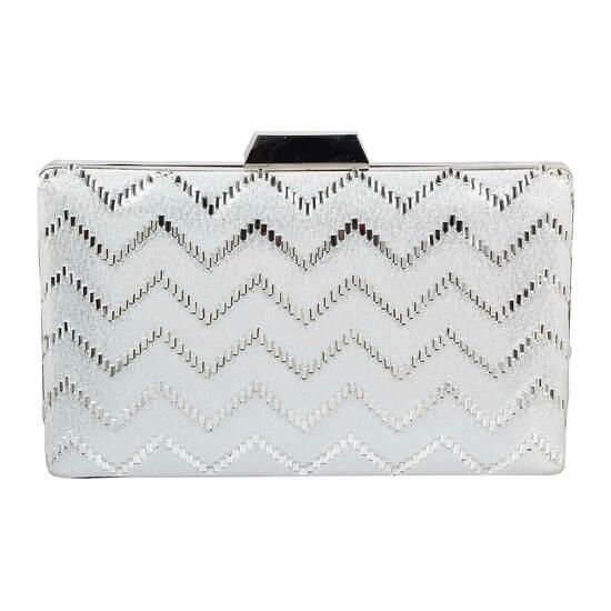 Women Silver Clutch