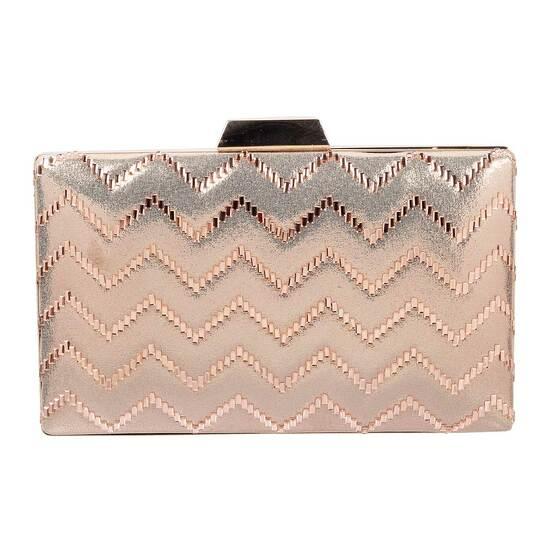 Women Rose-gold Clutch