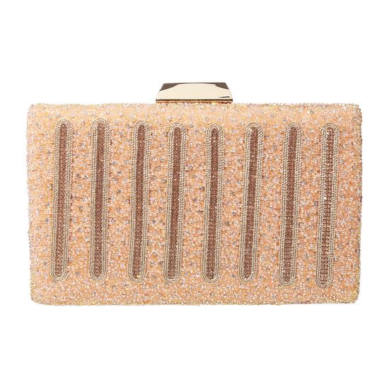 Women Rose-Gold Clutch