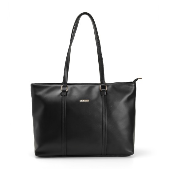 Women Black Tote Bag