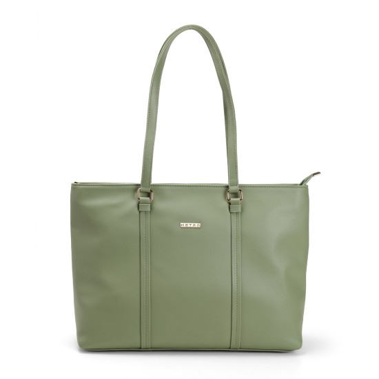 Women Green Tote Bag