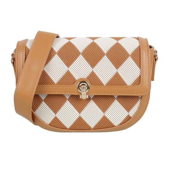 Women Tan Sling Bag