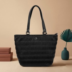 Women Black Tote Bag
