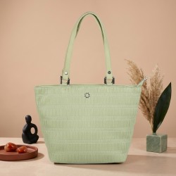 Women Green Tote Bag