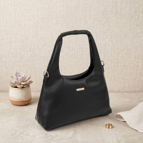Women Black Hobo Bag