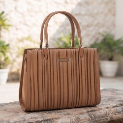 Women Brown Satchel Bag