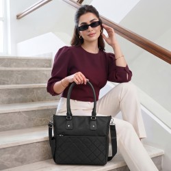 Women Black Satchel Bag