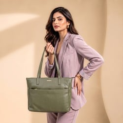 Women Green Shoulder Bag