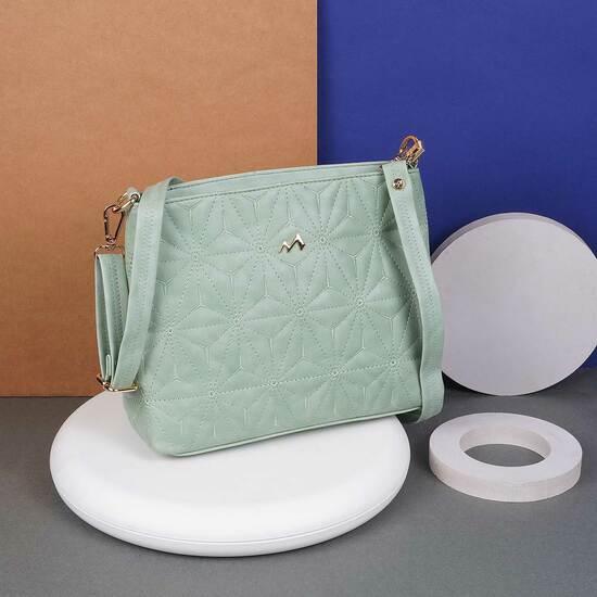 Women Light-green Sling Bag