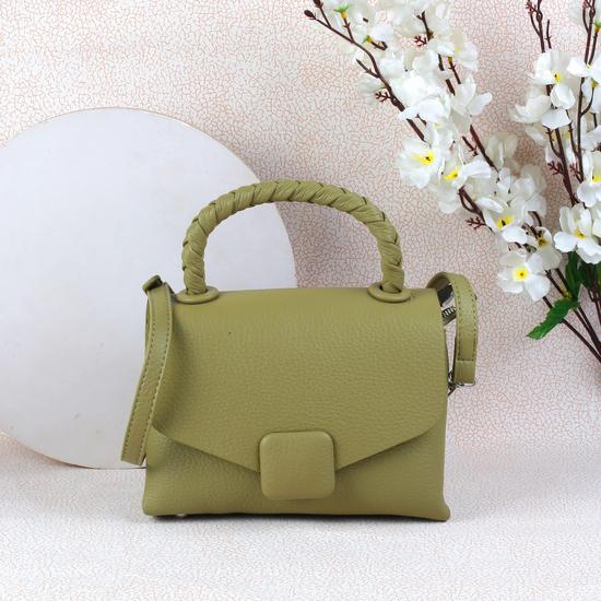 Women Green Sling Bag