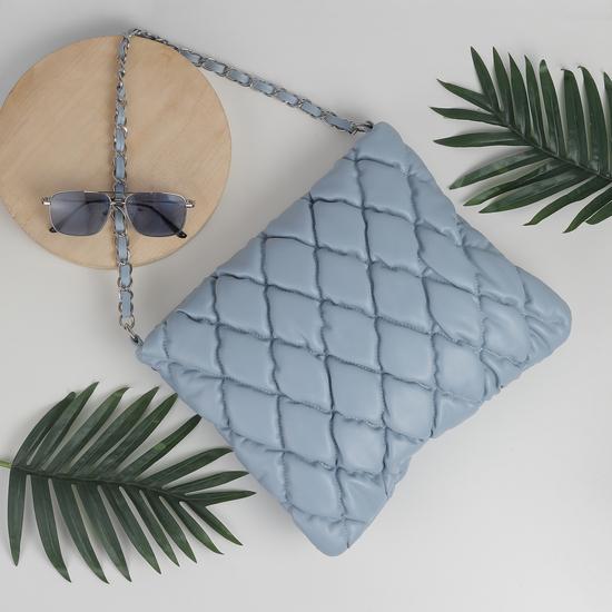 Women Blue Shoulder Bag