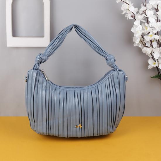 Women Blue Hobo Bag