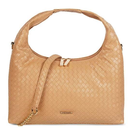 Women Beige Shoulder Bag